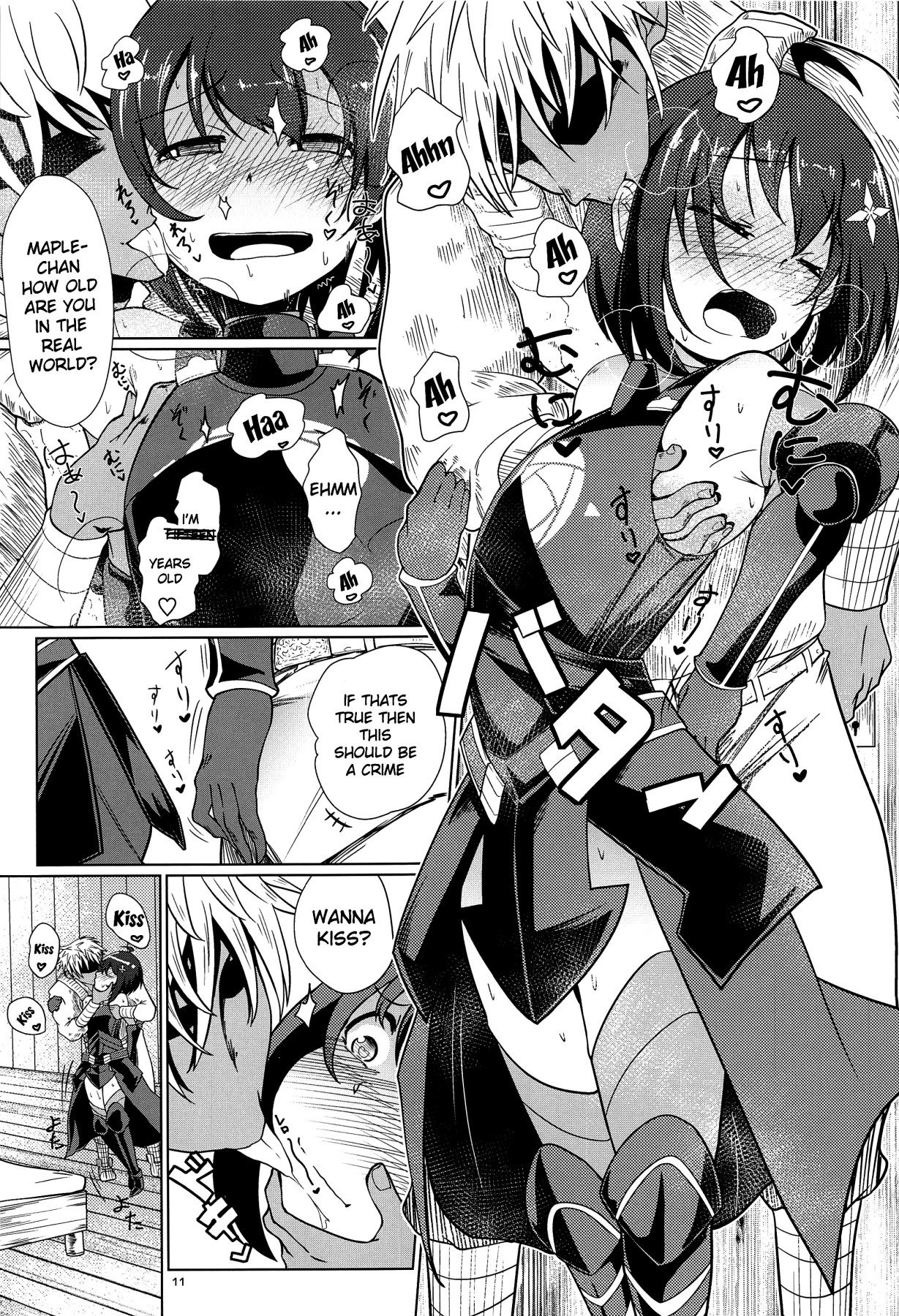 Hentai Manga Comic-Don't You Want To PvP?-Read-10